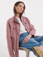 JD Williams Pink Utility Stretch Jacket - Image 1 of 4