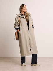 Anthology By JD Williams Natural Raincoat - Image 1 of 5