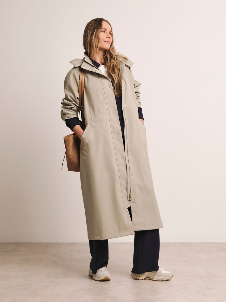Anthology By JD Williams Natural Raincoat - Image 1 of 5
