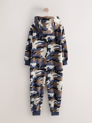 Neutral Camo Fleece All-In-One (3-16yrs) - Image 2 of 4