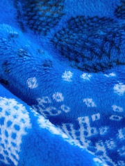 Blue Football Fleece All-In-One (3-16yrs) - Image 8 of 8