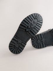 Chocolate Brown Leather Smart Loafers - Image 5 of 5