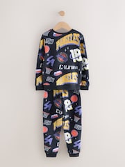 Multi Basketball Single Cosy Fleece Pyjamas (3-16yrs) - Image 5 of 7