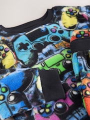 Multi Bright Single Cosy Fleece Pyjamas (3-16yrs) - Image 8 of 8