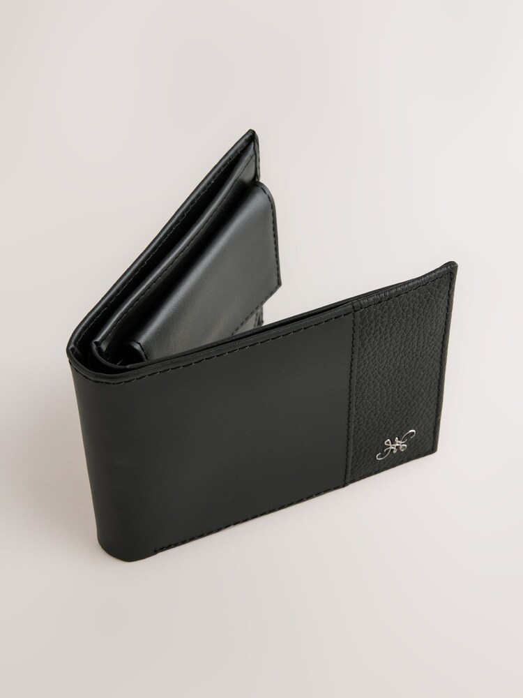 Black Leather Bifold Wallet - Image 2 of 5