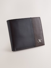 Chocolate Brown Leather Bifold Wallet - Image 1 of 4