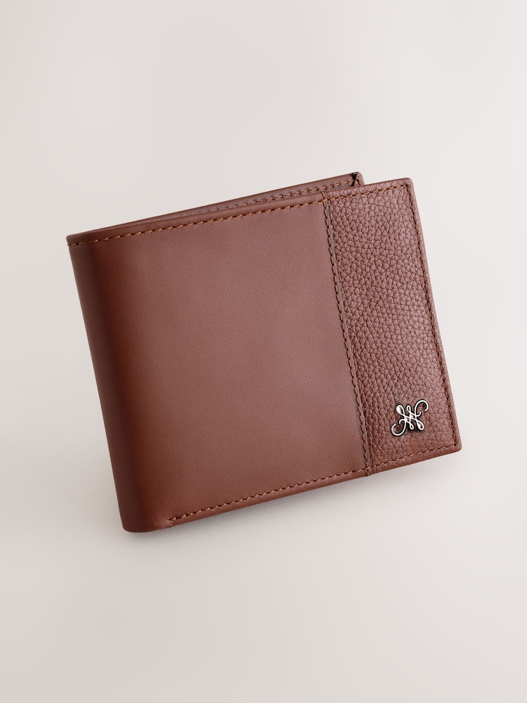 Tan Brown Leather Bifold Wallet - Image 1 of 4