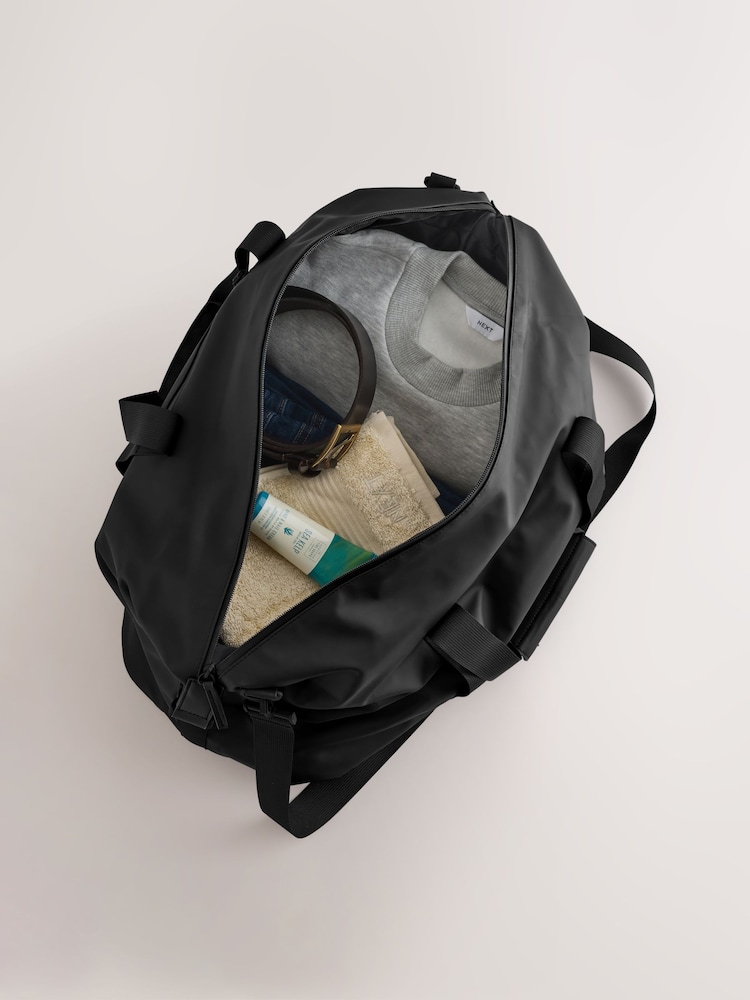 Black Rubberised Holdall - Image 5 of 5