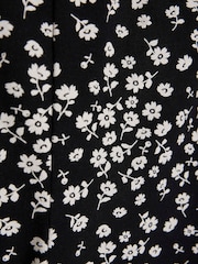 River Island Black Girls Ditsy Kickflare Top And Trousers - Image 5 of 5