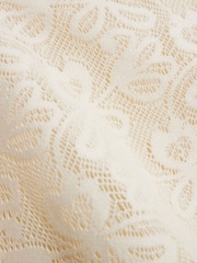 River Island Cream Girls Crochet Wide Leg Set - Image 5 of 5