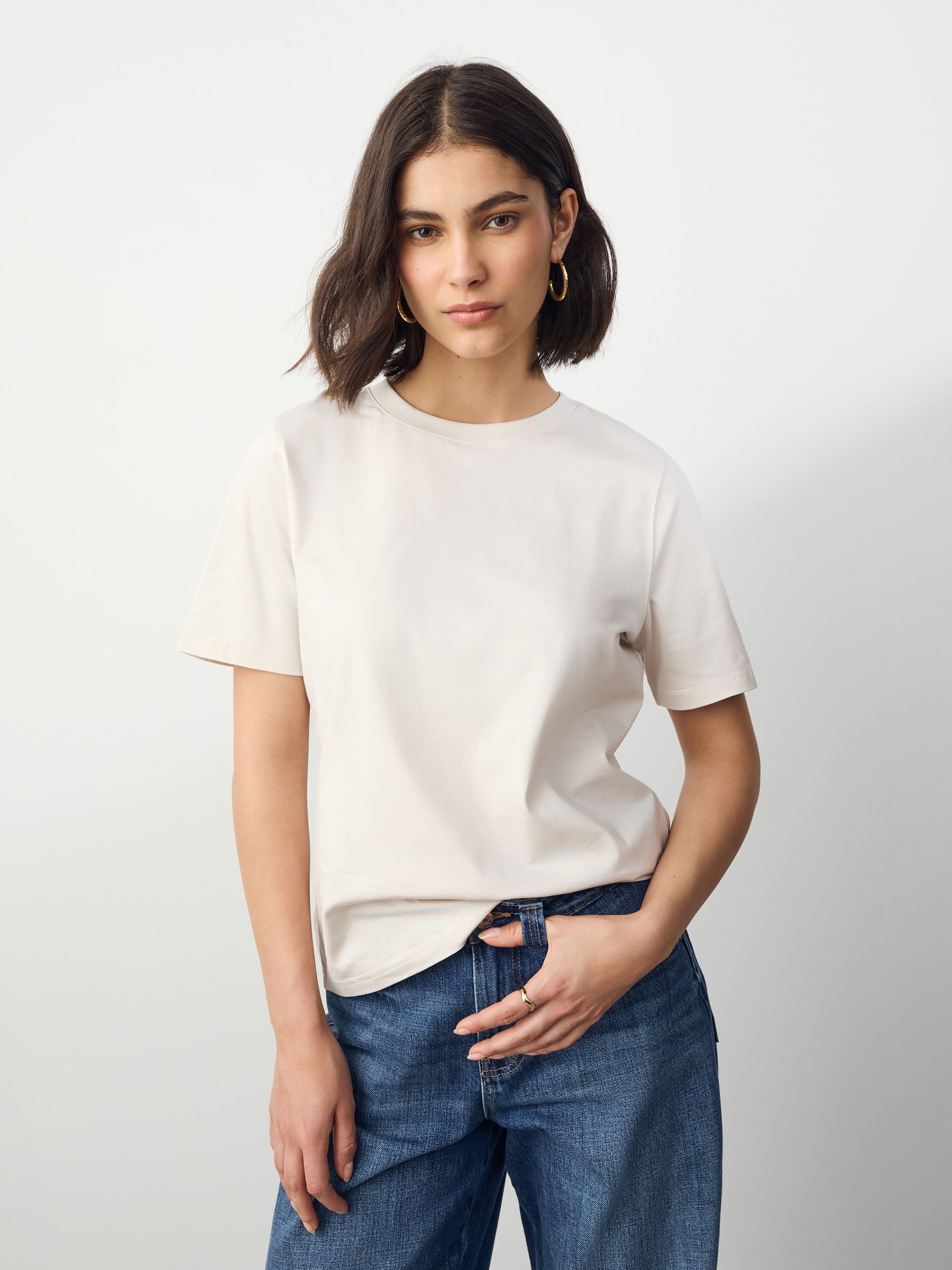 トップス ATON SUPIMA_AIR_12/-_COTTON T-shirt #4 ATON SUPIMA_AIR_12/-_COTTON T-shirt #4（ATON(エイトン