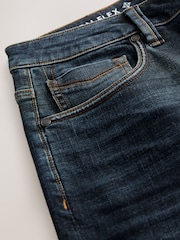 Blue Mid Indigo Relaxed Fit Motionflex Jeans - Image 11 of 12