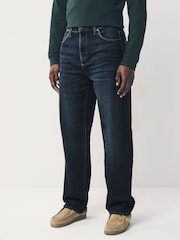 Blue Mid Indigo Relaxed Fit Motionflex Jeans - Image 3 of 12