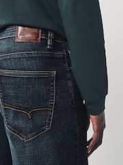 Blue Mid Indigo Relaxed Fit Motionflex Jeans - Image 7 of 12