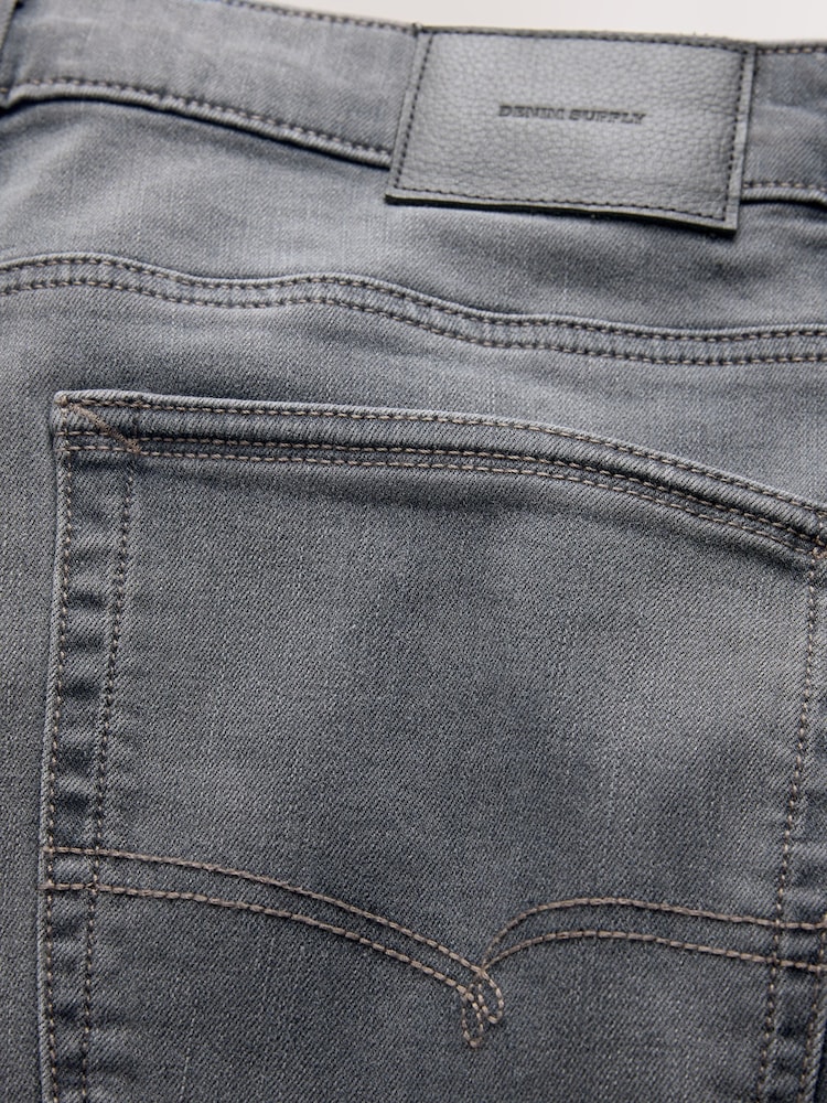 Grey Slim Fit Motionflex Jeans - Image 2 of 3 Grey Slim Fit Motionflex Jeans - Image 2 of 3