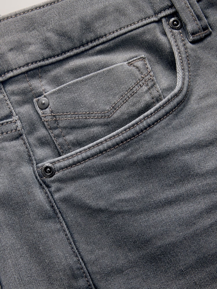 Grey Slim Fit Motionflex Jeans - Image 3 of 3 Grey Slim Fit Motionflex Jeans - Image 3 of 3