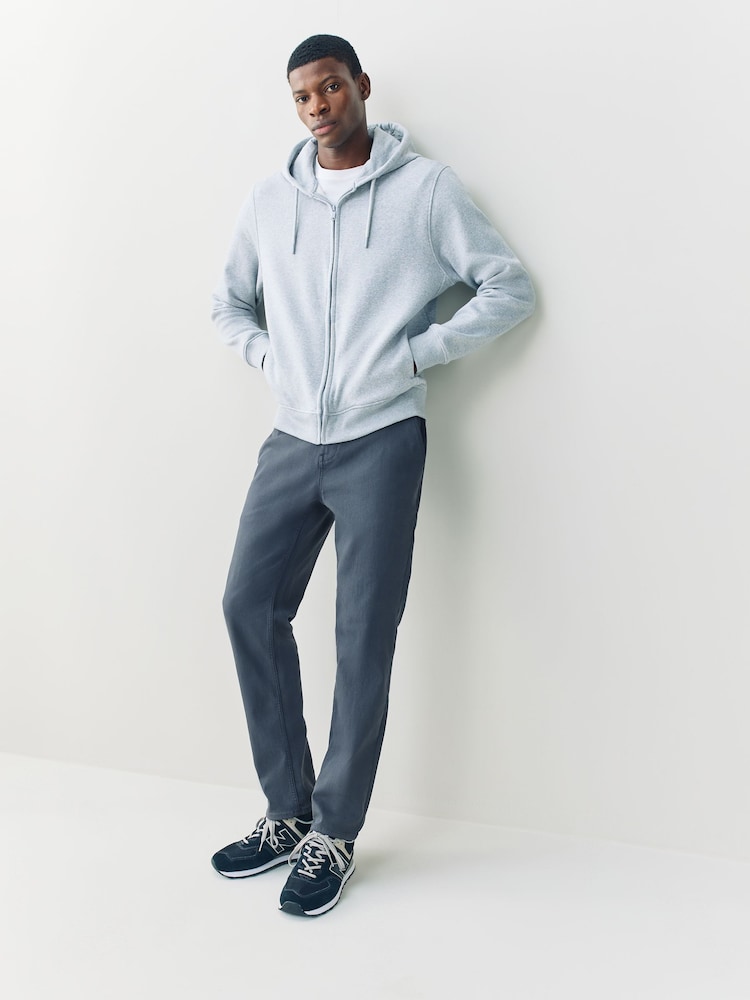 Dusky Blue Slim Fit Motionflex Jeans - Image 2 of 12 Dusky Blue Slim Fit Motionflex Jeans - Image 2 of 12