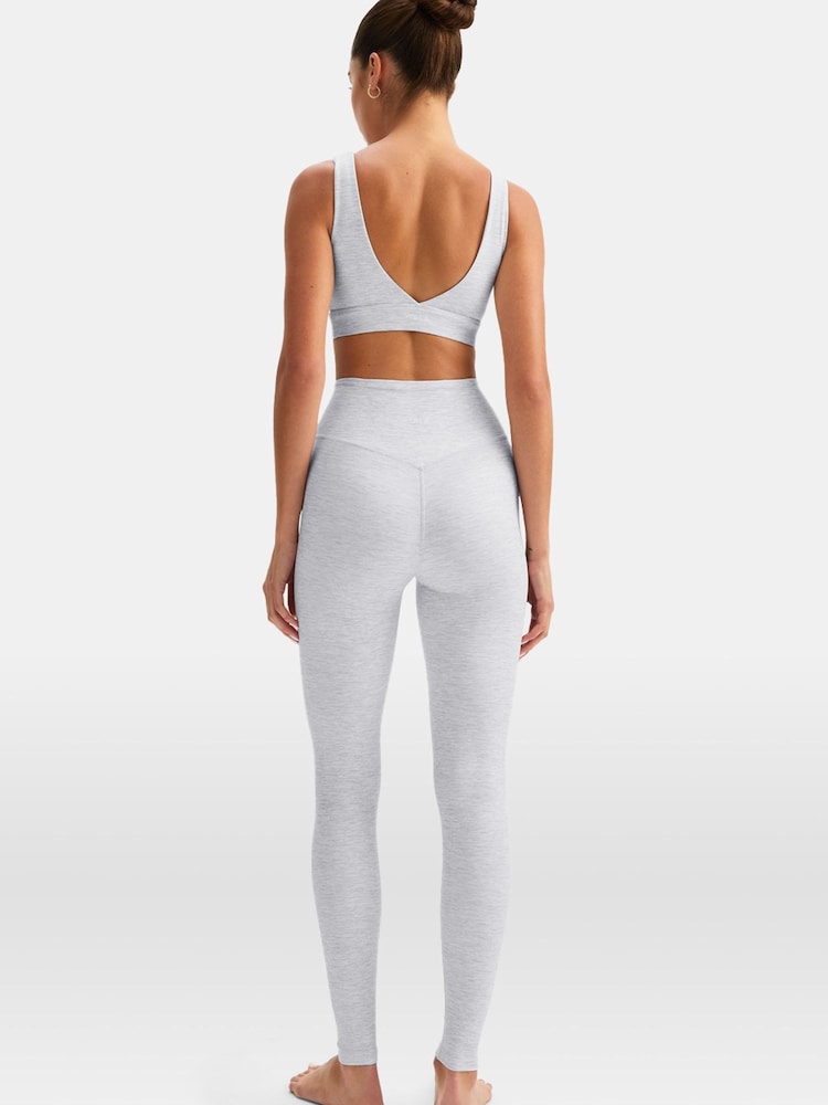TALA Grey Dayflex V-Neck Sports Bra - Image 2 of 3