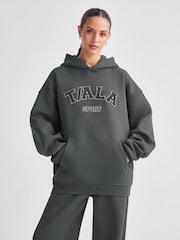 TALA Grey Oversized Volley Hoodie with Fleece - Image 1 of 4