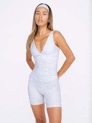 TALA Grey DayFlex Wrap Cycling Shorts - Image 1 of 2