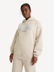 TALA Cream Oversized Volley Hoodie with Fleece - Image 2 of 4
