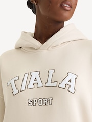 TALA Cream Oversized Volley Hoodie with Fleece - Image 3 of 4