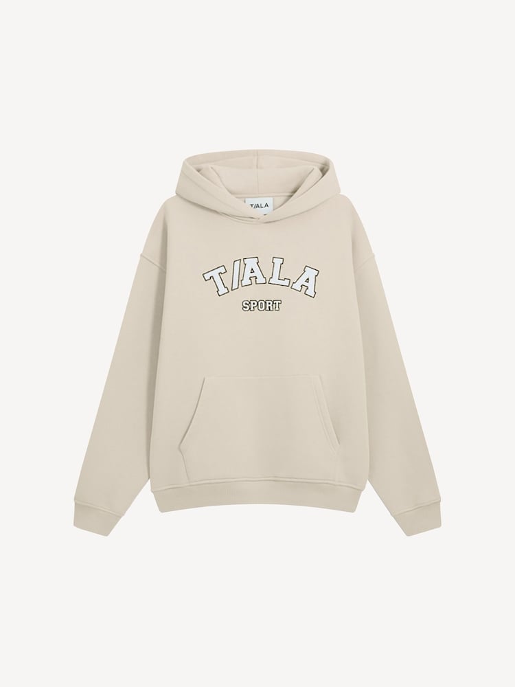 TALA Cream Oversized Volley Hoodie with Fleece - Image 4 of 4