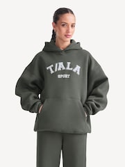 TALA Green Oversized Volley Hoodie with Fleece - Image 1 of 3