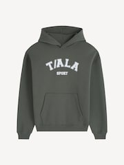 TALA Green Oversized Volley Hoodie with Fleece - Image 3 of 3