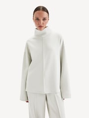 TALA White Ecru Flared Sleeve Sweat Top - Image 1 of 3