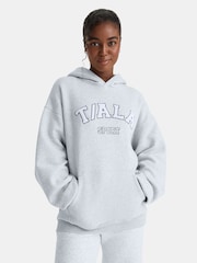 TALA Grey Light Oversized Volley Hoodie with Fleece - Image 1 of 3