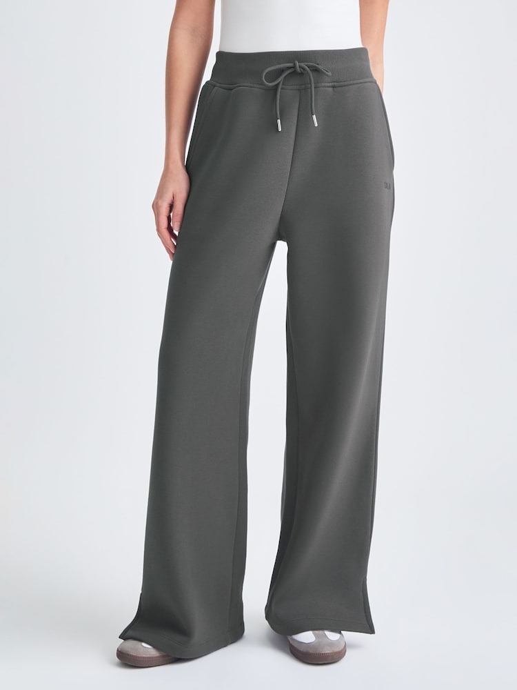 TALA Grey Wide Leg Joggers - Image 1 of 4