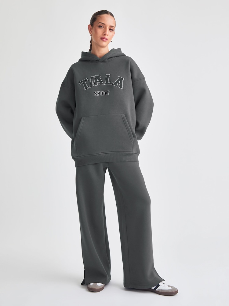 TALA Grey Wide Leg Joggers - Image 2 of 4