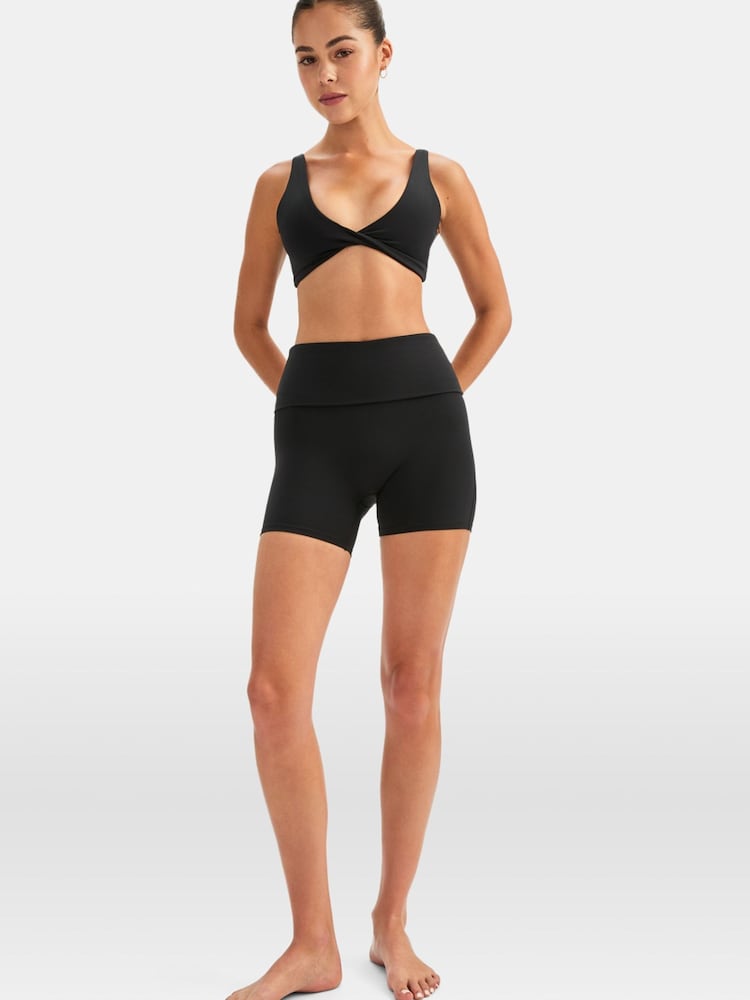 TALA Black DayFlex Wrap Cycling Shorts - Image 1 of 2