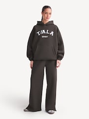 TALA Brown Wide Leg Joggers - Image 2 of 3