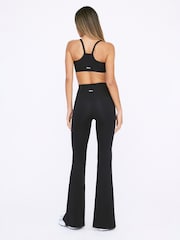 TALA Black DayFlex High Waisted Split Hem Flare Leggings - Image 2 of 3
