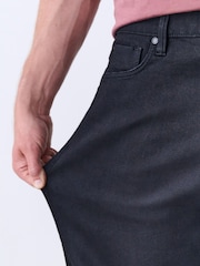 Black Relaxed Fit Motionflex Jeans - Image 4 of 6