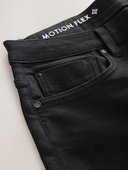 Черный - Зауженный крой классического кроя - Джинсы Motionflex - Image 9 of 10
