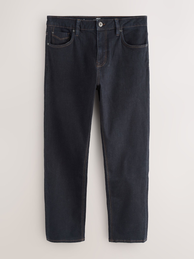 Blaue Rinse-Waschung - reguläre Passform mit schmal zulaufendem Bein - Motionflex Jeans - Bild 1 von 5 Blaue Rinse-Waschung - reguläre Passform mit schmal zulaufendem Bein - Motionflex Jeans - Bild 1 von 5
