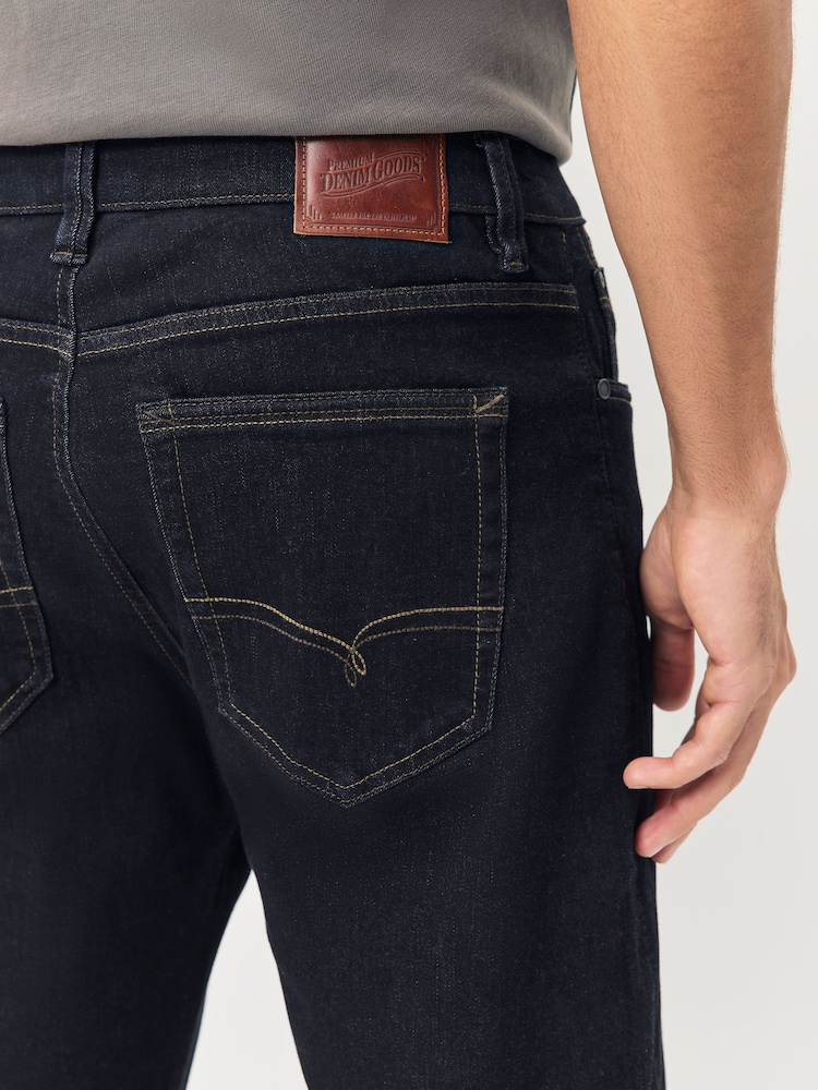 Blue Rinse Regular Tapered Fit Motion Flex Jeans - Image 13 of 13 Blue Rinse Regular Tapered Fit Motion Flex Jeans - Image 13 of 13