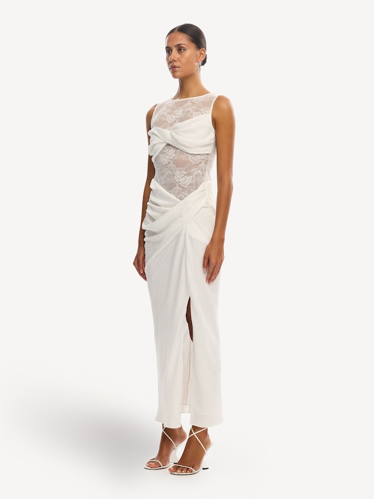 Significant Other Cream Nida Maxi Dress - Image 3 of 3