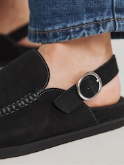črna - JD Williams House Mule Shoes In Wide Fit - Slika 4 iz 4