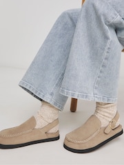 Naravni - JD Williams House Mule Shoes In Wide Fit - Slika 1 iz 4
