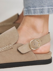 Naravni - JD Williams House Mule Shoes In Wide Fit - Slika 3 iz 4