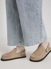 Naravni - JD Williams House Mule Shoes In Wide Fit - Slika 4 iz 4