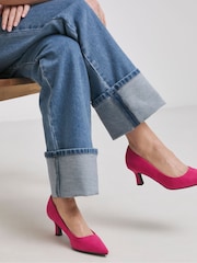 JD Williams Pointed Toe Kitten Heel Shoes - Image 4 of 4