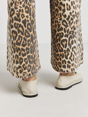 JD Williams Natural Wide Fit Soft Flat Mary Jane Shoes In Wide Fit - Image 2 of 4