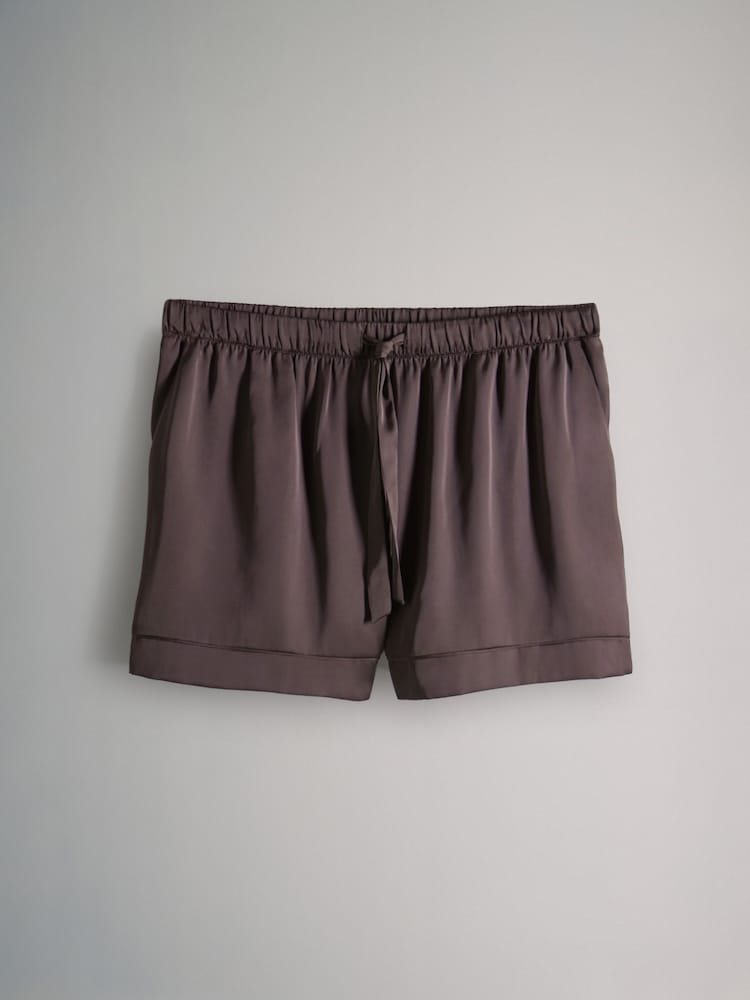 The Set Ensemble de 2 Pyjamas courts en Satin - Image 10 of 14