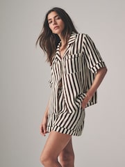 The Set 2 Pack Satin Short Pyjamas Set - صورة 2 من 14