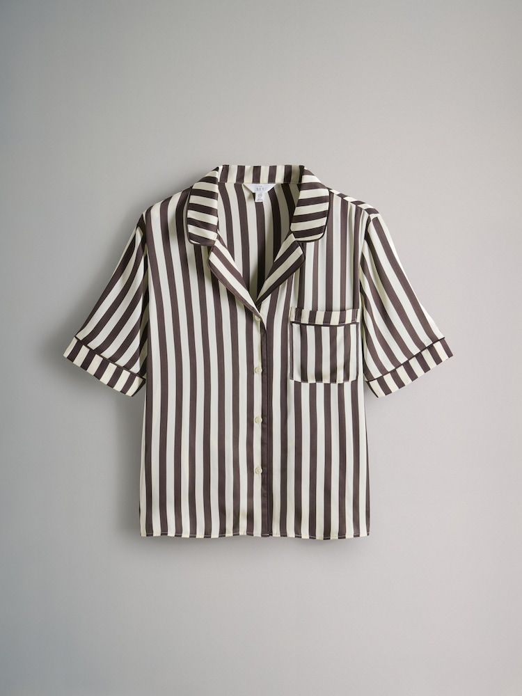 The Set 2 Pack Satin Short Pyjamas Set - صورة 2 من 14 The Set 2 Pack Satin Short Pyjamas Set - صورة 2 من 14